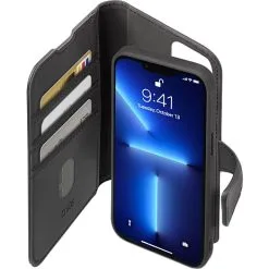 SBS IPhone 13 Max Magnet Wallet Cover - Transparent