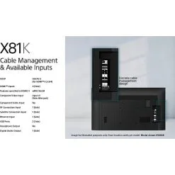 Sony 65" UHD TV KD65X81K -Husholdning butik f51968c3 6c7a 4d71 95a3 e9ba783ed72c