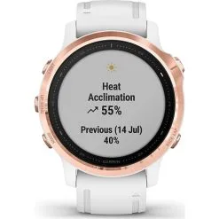 Garmin Fēnix 6S Pro 32 GB Sportsur Med Bånd - Hvid/rosenguld-tone -Husholdning butik f8e8ea9f 6755 45eb 9551 fe4b2757e7f7