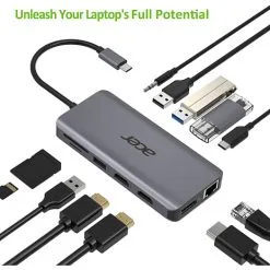Acer 12-i-1 USB-C Mini Dock -Husholdning butik f9c324b33e001953702bb84c78704a84