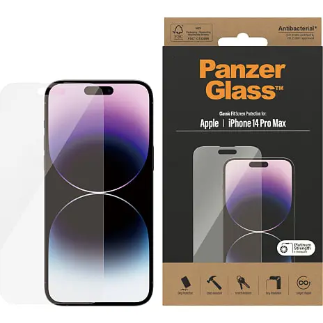 PanzerGlass Skærmbeskyttelse IPhone 14 Pro Max 6 PanzerGlass Skærmbeskyttelse IPhone 14 Pro Max - Billede 4