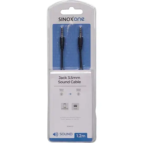 Sinox One Audiokabel - 1.2 Meter 4 Sinox One Audiokabel - 1.2 Meter - Billede 2