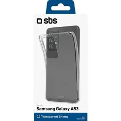 SBS Samsung A53 Skinny Cover - Transparent -Husholdning butik fcda0107 fe5b 4dfc 83c9 4b71297059f2